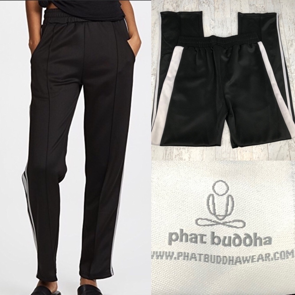 PHAT BUDDHA BARCLAYS ATHLEISURE TRACK PANTS SM